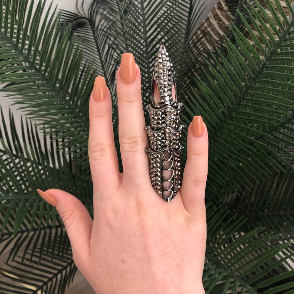 High fashion ring